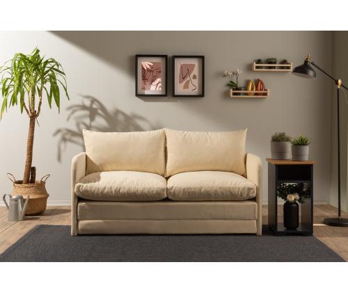 Diivan Saga XL 2-Seater - Cream