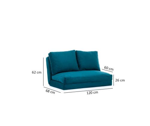 Diivan Taida - Petrol Green