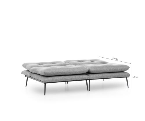 Diivan Martin Sofabed - Grey GR110