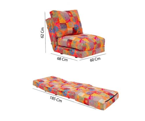 Diivan Taida 1 - Seater - Patchwork