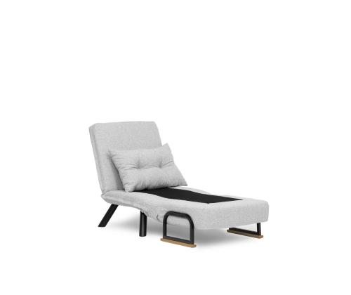 Diivan Sando Single - Teddy Fabric - Grey