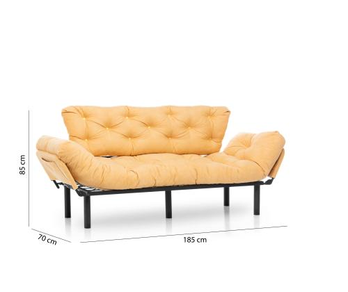 Diivan Nitta Triple - Mustard