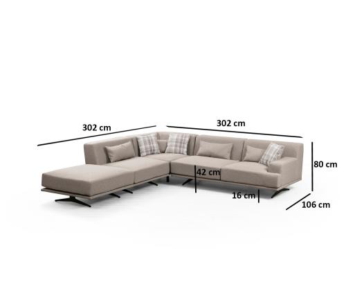 Diivan Bentley Corner (PUF-O1-C-3R)