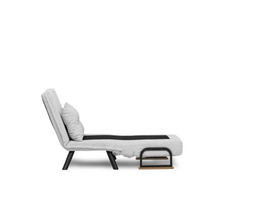 Diivan Sando Single - Teddy Fabric - Grey