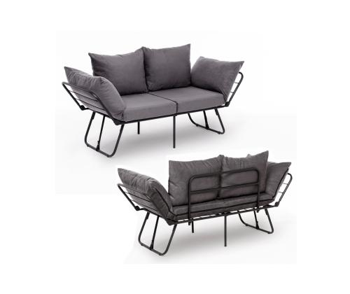Diivan Viper 2-Seater - Grey