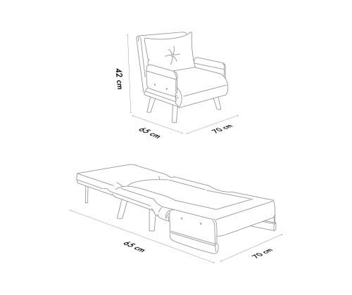Diivan Cosmo Single - Bohemian Mink