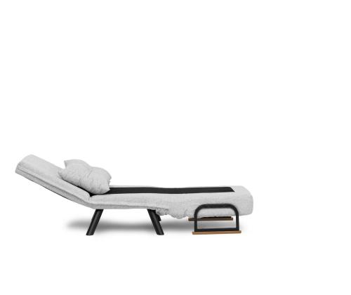 Diivan Sando Single - Teddy Fabric - Grey