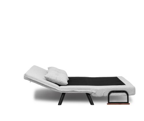 Diivan Sando 2-Seater - Teddy Fabric - Grey