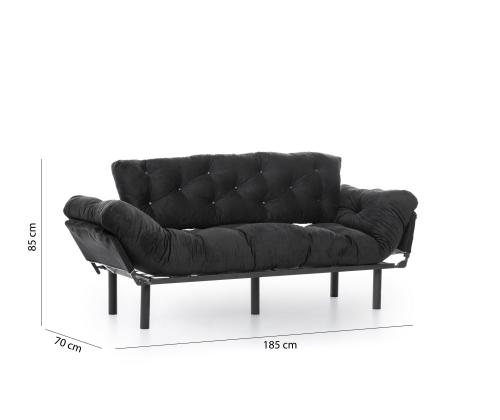 Diivan Nitta Triple - Black