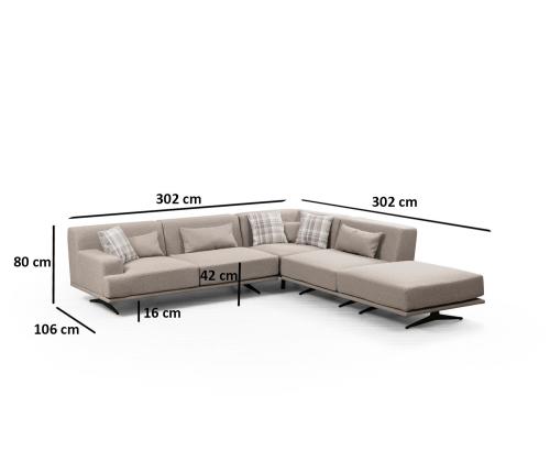 Diivan Bentley Corner (L3-C-O1-PUF)