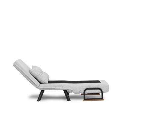 Diivan Sando Single - Teddy Fabric - Grey