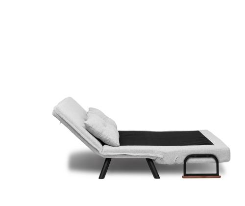 Diivan Sando 2-Seater - Teddy Fabric - Grey