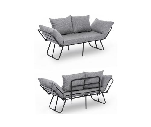 Diivan Viper 2-Seater - Light Grey