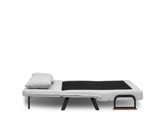 Diivan Sando 2-Seater - Teddy Fabric - Grey