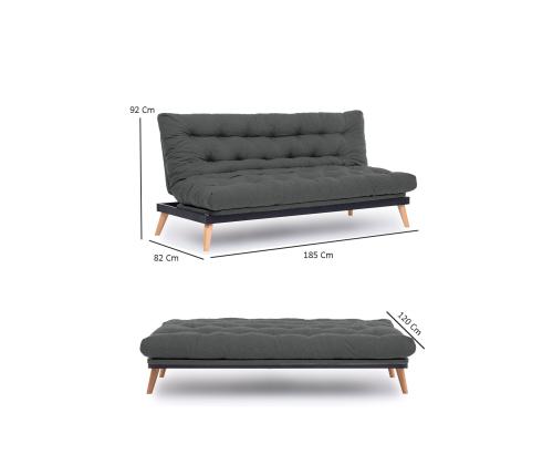 Diivan Saki - Light Grey