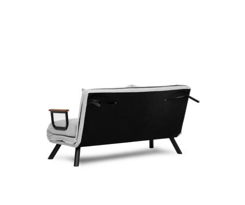 Diivan Sando 2-Seater - Teddy Fabric - Grey