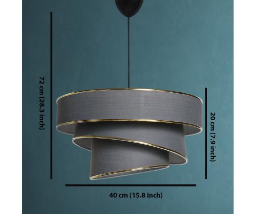 Couper - Anthracite, Gold