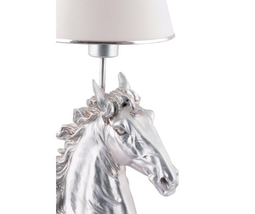 Laud Horse - White, Silver