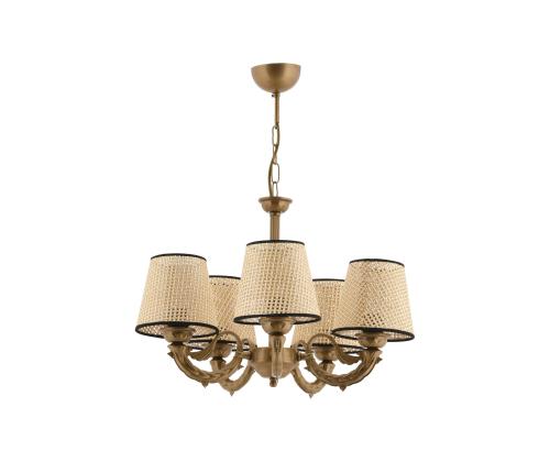 Fiona Coral - Black, Gold, Cream