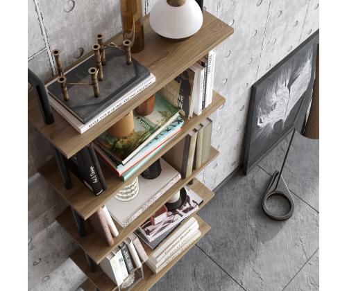 Paula - Walnut, Black