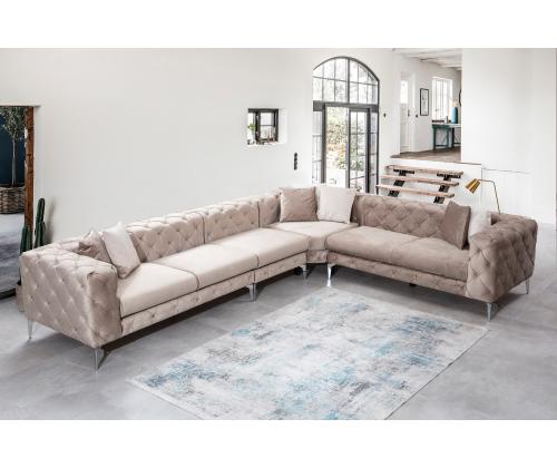 Diivan Como Corner Right - Beige