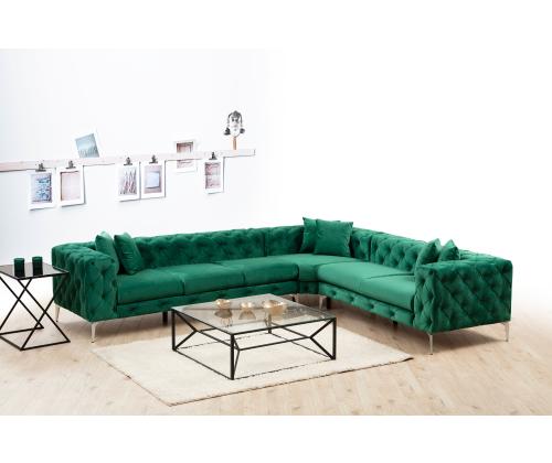 Diivan Como Right - Green