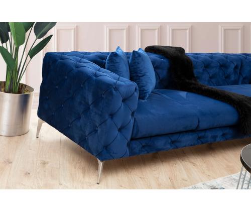 Diivan Como Left - Navy Blue