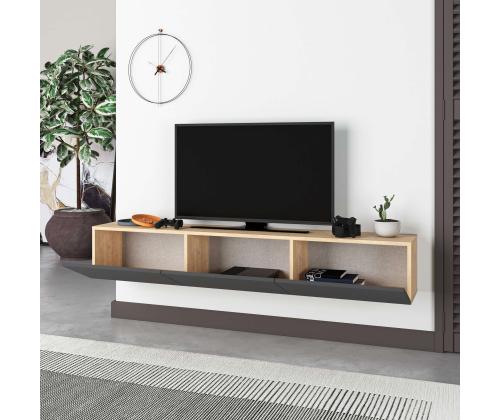TV laud Francy 180 - Sapphire Oak, Anthracite