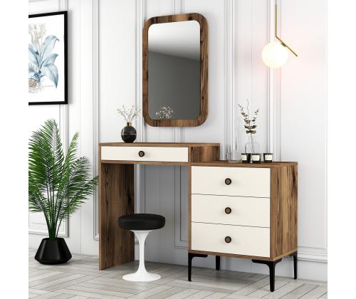 Laud Lizbon 547 - Walnut, Cream