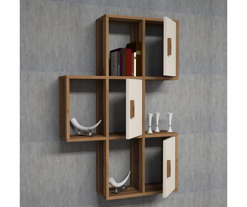 Flora - Walnut, Cream