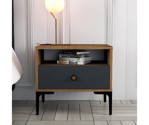 Lizbon 529 - Walnut, Anthracite