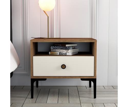 Lizbon 533 - Walnut, Cream