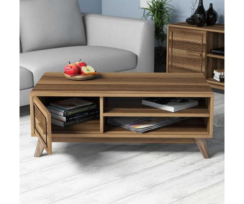 Kohvilaud Ayla - Walnut