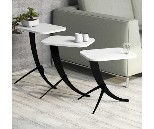 Mööblikomplekt lauad Pion - White