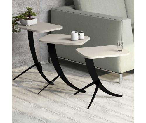 Mööblikomplekt lauad Pion - Cream