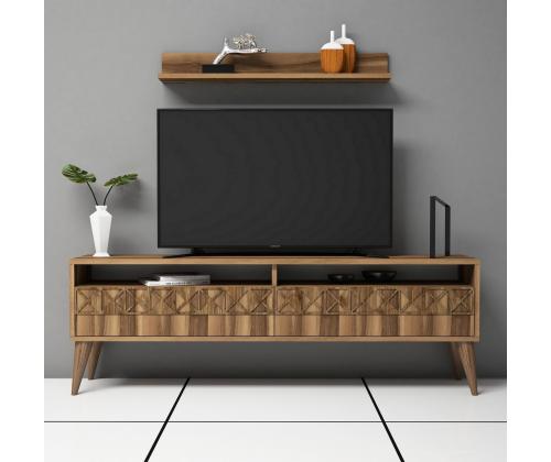 TV laud Line - Walnut