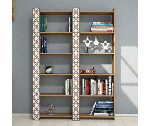 City 2 - Walnut, White