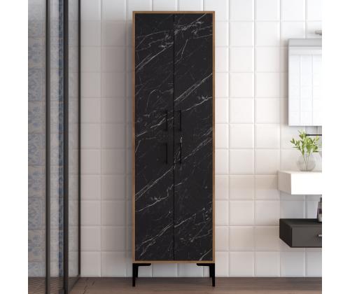 Berlin A - Walnut, Black Marble