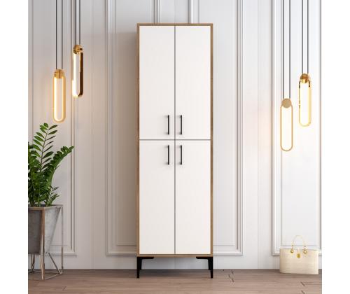 Berlin A - Walnut, White