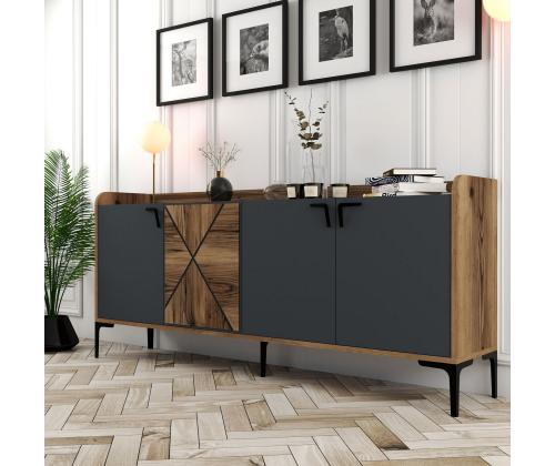 Venedik - Walnut, Anthracite