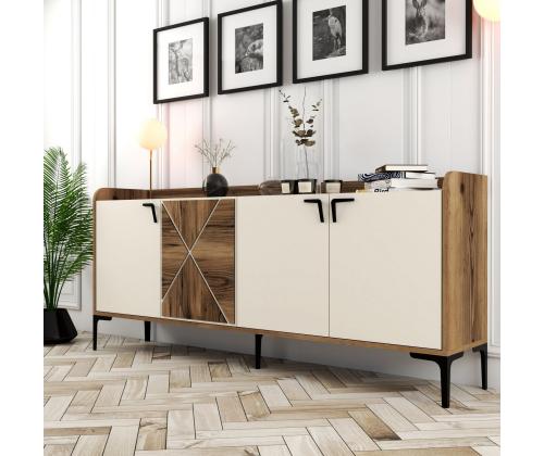 Venedik - Walnut, Cream