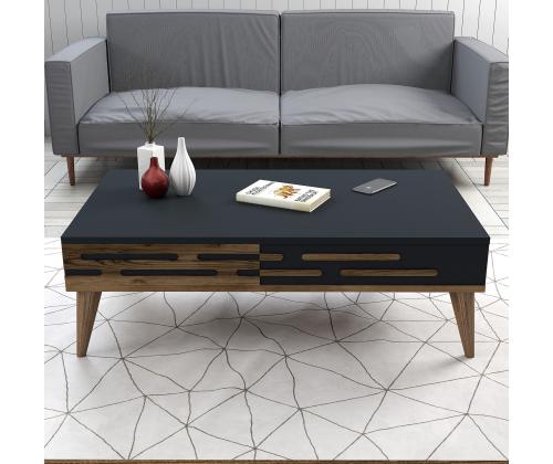 Kohvilaud Valensiya - Walnut, Anthracite