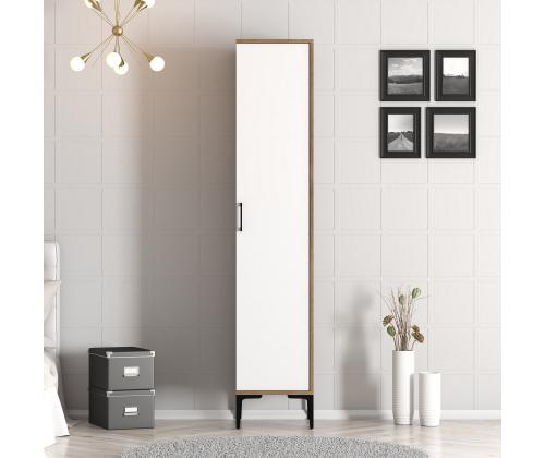 Kumsal S - Walnut, White