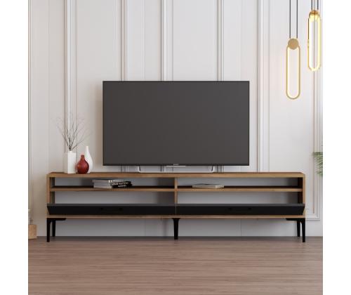TV laud Istanbul 2 - Walnut Anthracite