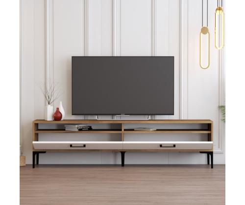 TV laud Istanbul 2 - Walnut White