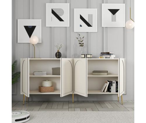 Lyon 80 - Cream, Gold