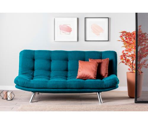 Diivan Misa Sofabed - Petrol Green