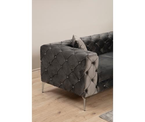 Diivan Como 2 Seater - Anthracite