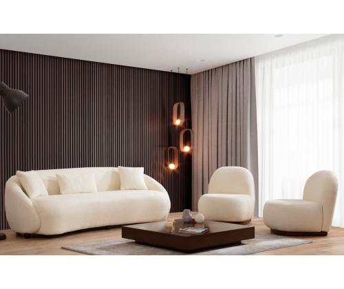 Diivan Napoli Cream Bouclette