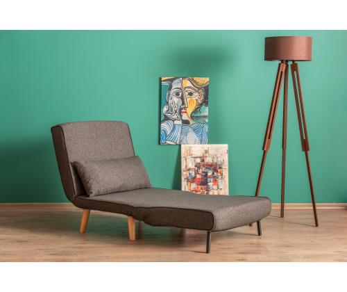 Diivan Folde Single - Dark Grey